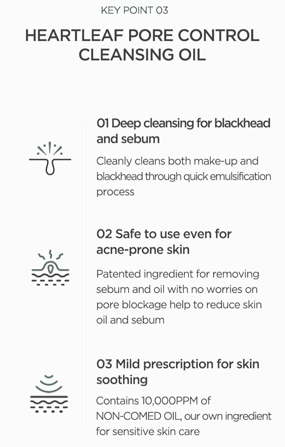 Anua - Heartleaf Pore Control Cleansing Oil 20ml