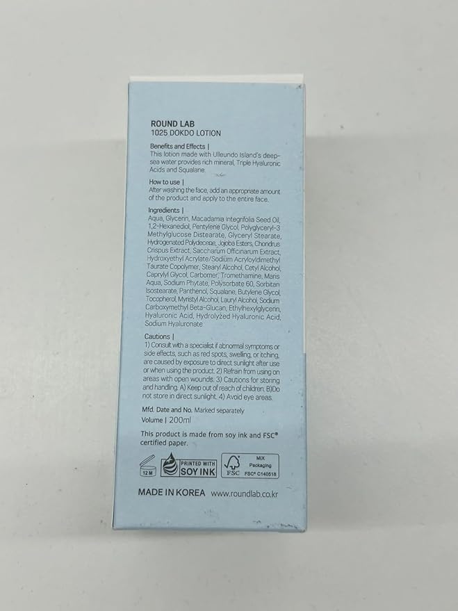 Round Lab 1025 - Dokdo Lotion 200ml