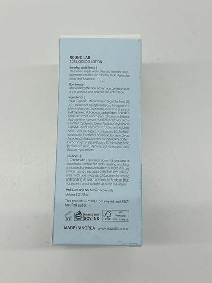 Round Lab 1025 - Dokdo Lotion 200ml