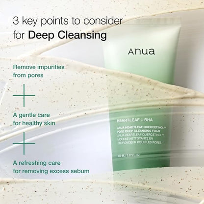 Anua – Heartleaf Quercetinol Pore Deep Cleansing 150ml