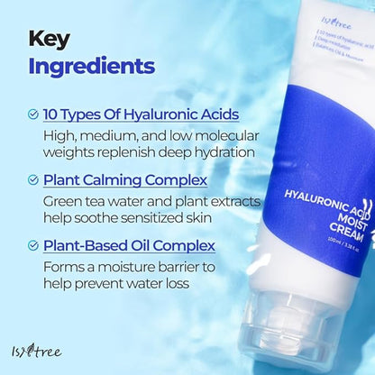 Isntree – Hyaluronic Acid Moist Cream 100ml