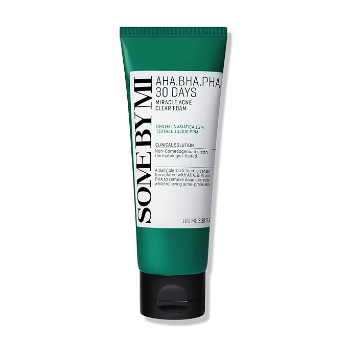 Some By Mi - AHA BHA PHA 30 Days Miracle Acne Clear Foam 30ml