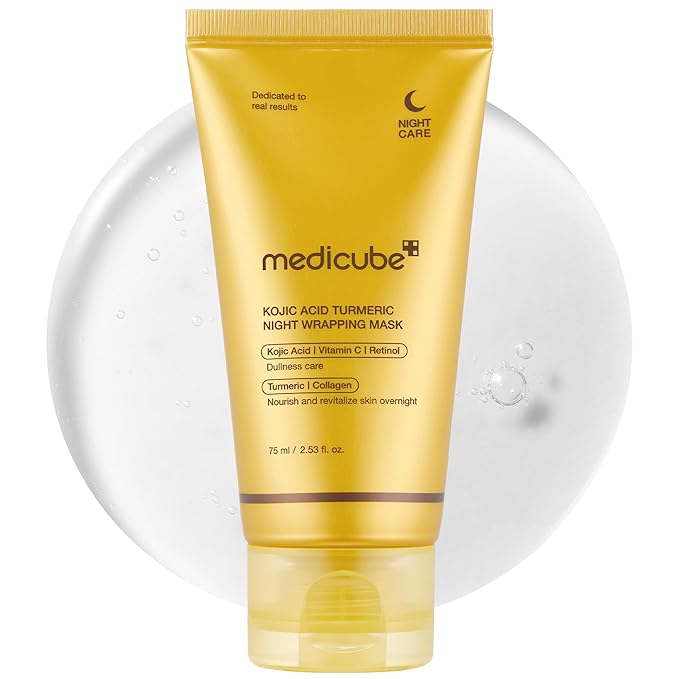 Medicube – Kojic Acid Turmeri Night Wrapping Mask 75ml