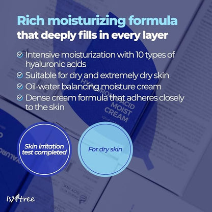 Isntree – Hyaluronic Acid Moist Cream 100ml