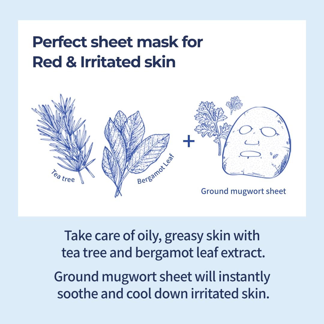 Numbuzin – No. 4 SOS Icy Soothing Sheet Mask 1P 27ml