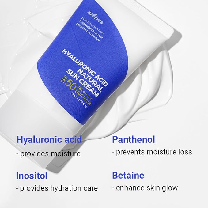 Isntree – Hyaluronic Acid Natural Sun Cream 50ml