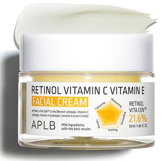 APLB – Retinol Vitamin C Vitamin E Facial Cream 55ml