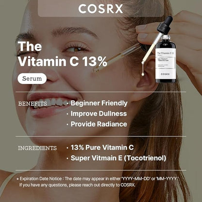 Cosrx – The Vitamin C13 Super Vitamin E + Hyaluronic Acid 20g