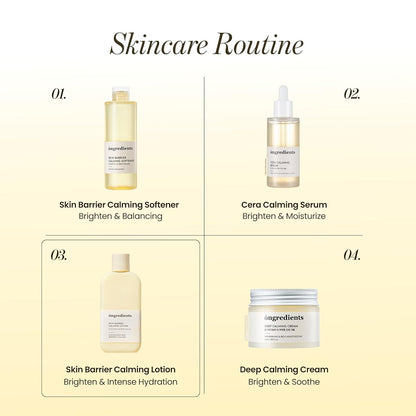 Ongredients – Skin Barrier Calming Lotion 220ml