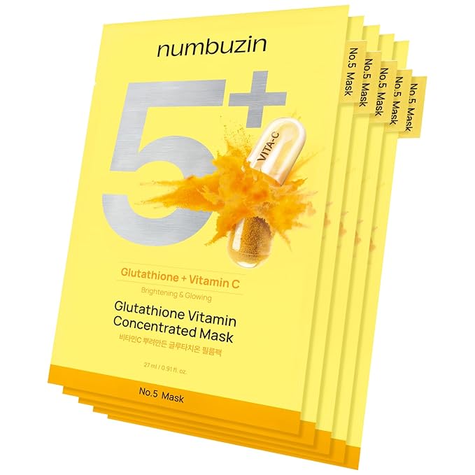 Numbuzin – No.5 Vitamin Spotlight Sheet Mask 27ml