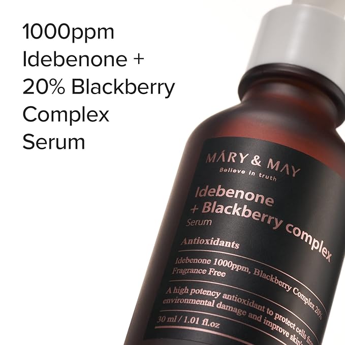 Mary & May - Idebenone + Blackberry Complex Serum 30ml