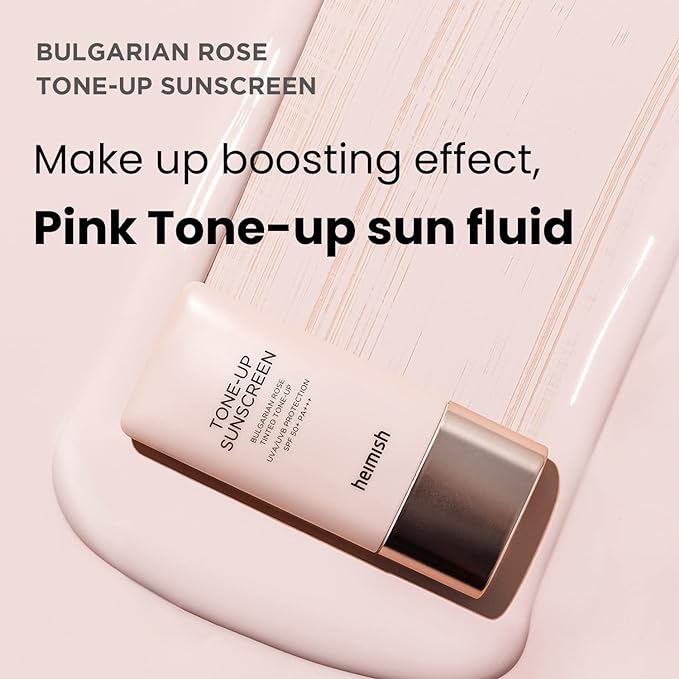 Heimish - Bulgarian Rose Tone-up Sunscreen SPF50+ PA+++ 30ml