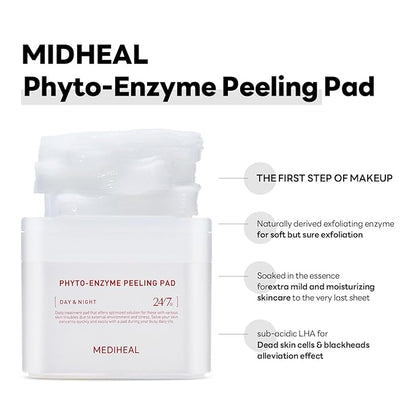 Mediheal – Phyto-enzyme Peeling Pad 100 Pads