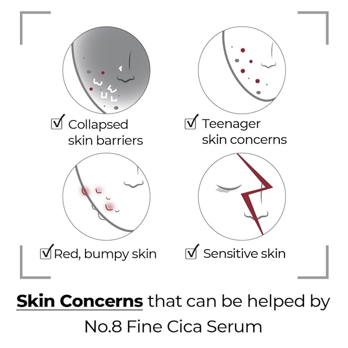 Numbuzin - Fine Cica Serum No.8 50ml