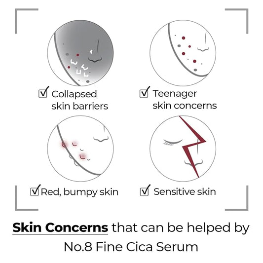 Numbuzin - Fine Cica Serum No.8 50ml