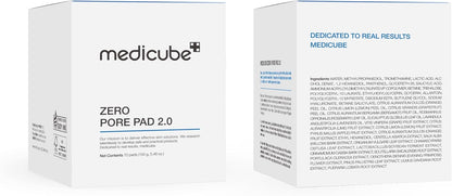 Medicube – Zero Pore Pad 2.0 (70 Pads) 155g
