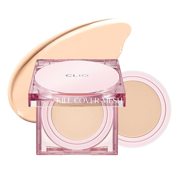 Clio – Kill Cover Mesh Glow Cushion SPF 50++++ (+Refill) 3-BY