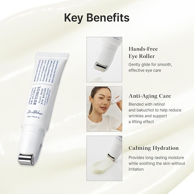 Dr. Althea – Retinol Flat Iron Eye Roller 25ml