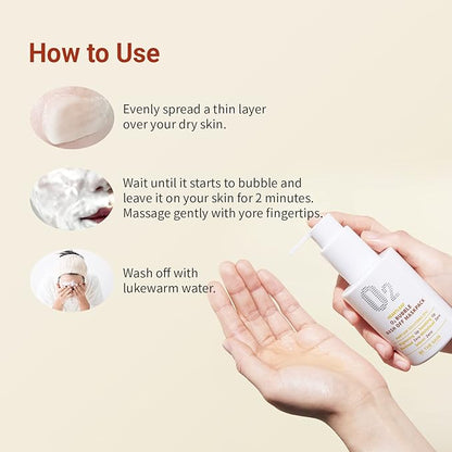 Be The Skin - Heartleaf O2 Bubble Wash off Maskpack 120g