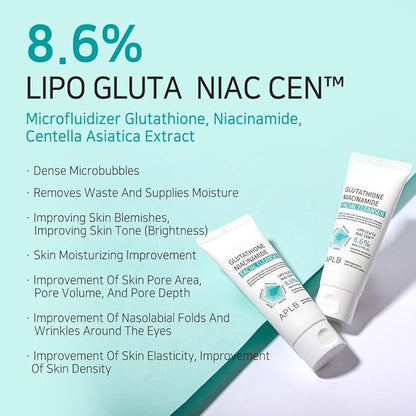 APLB – Glutathione Niacinamide Facial Cleanser 80ml