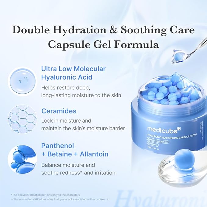 Medicube – Hyaluronic Moisturizing Capsule Cream 55g