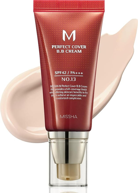 Missha - M Perfect Cover BB Cream SPF 42 PA+++ 50ml Color 13