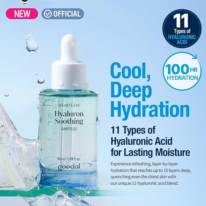 Goodal – Heartleaf Hyaluron Soothing Ampoule 50ml