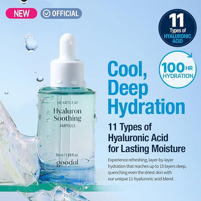 Goodal – Heartleaf Hyaluron Soothing Ampoule 50ml