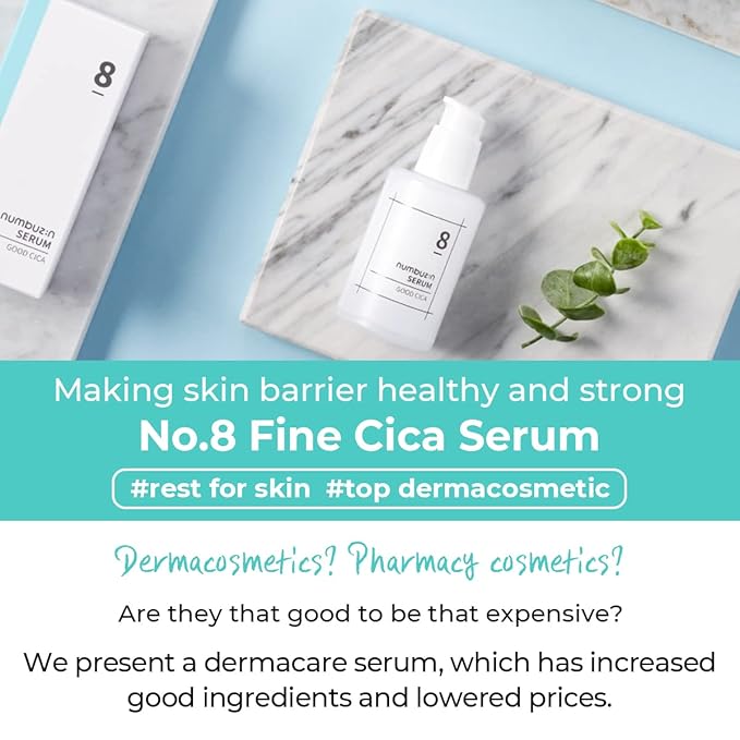 Numbuzin - Fine Cica Serum No.8 50ml