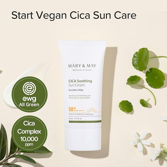 Mary & May – Cica Soothing Sun Cream 50ml