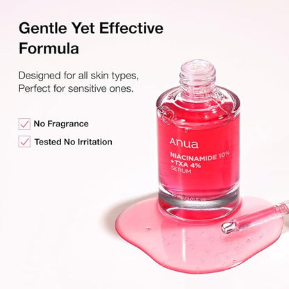 Anua – Niacinamide 10% + TXA 4% Serum 30ml