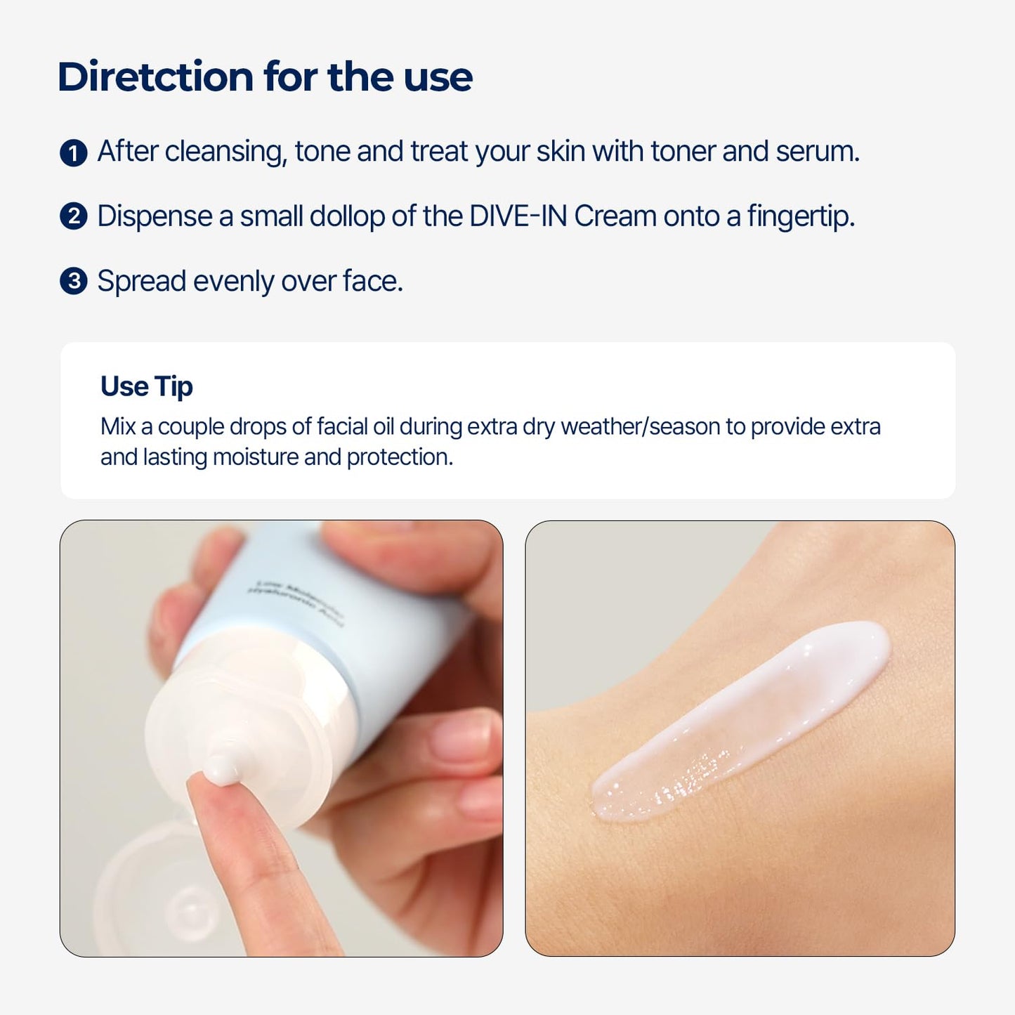 Torriden – Dive In Low Molecular Hyaluronic Acid Cream 80ml