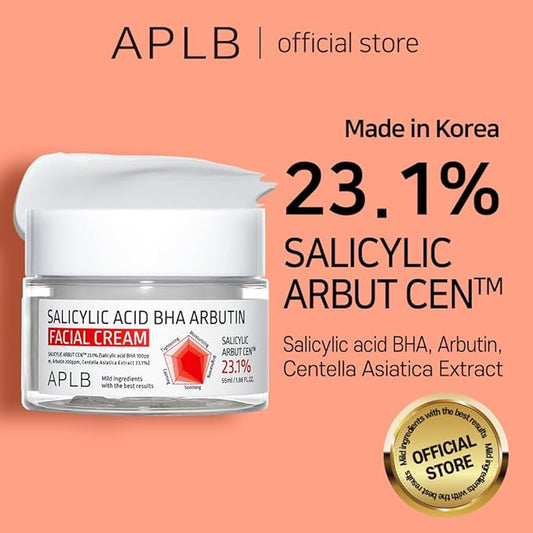 APLB – Salicylic Acid BHA Arbutin Facial Cream 55ml