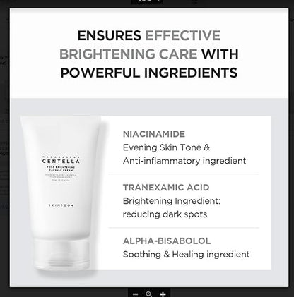 Skin1004 – Madagascar Centella Tone Brightening Capsule Cream 75ml