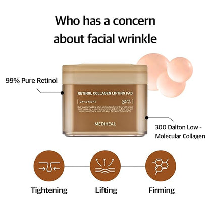 Mediheal – Retinol Collagen Lifting Pad 100ml