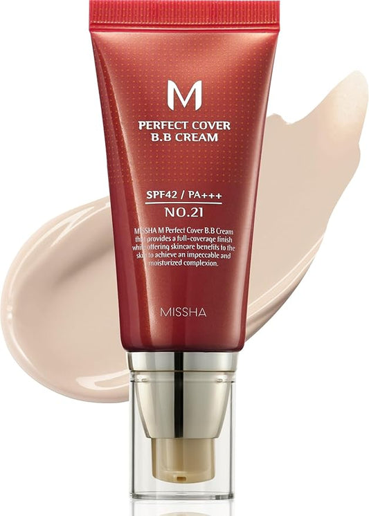 Missha - M Perfect Cover BB Cream SPF 42 PA+++ 50ml Color 21