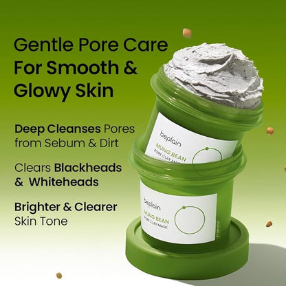 Beplain – Mung Bean Pore Clay Mask 120ml
