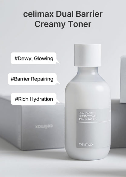 Celimax – Dual Barrier Creamy Toner 150ml