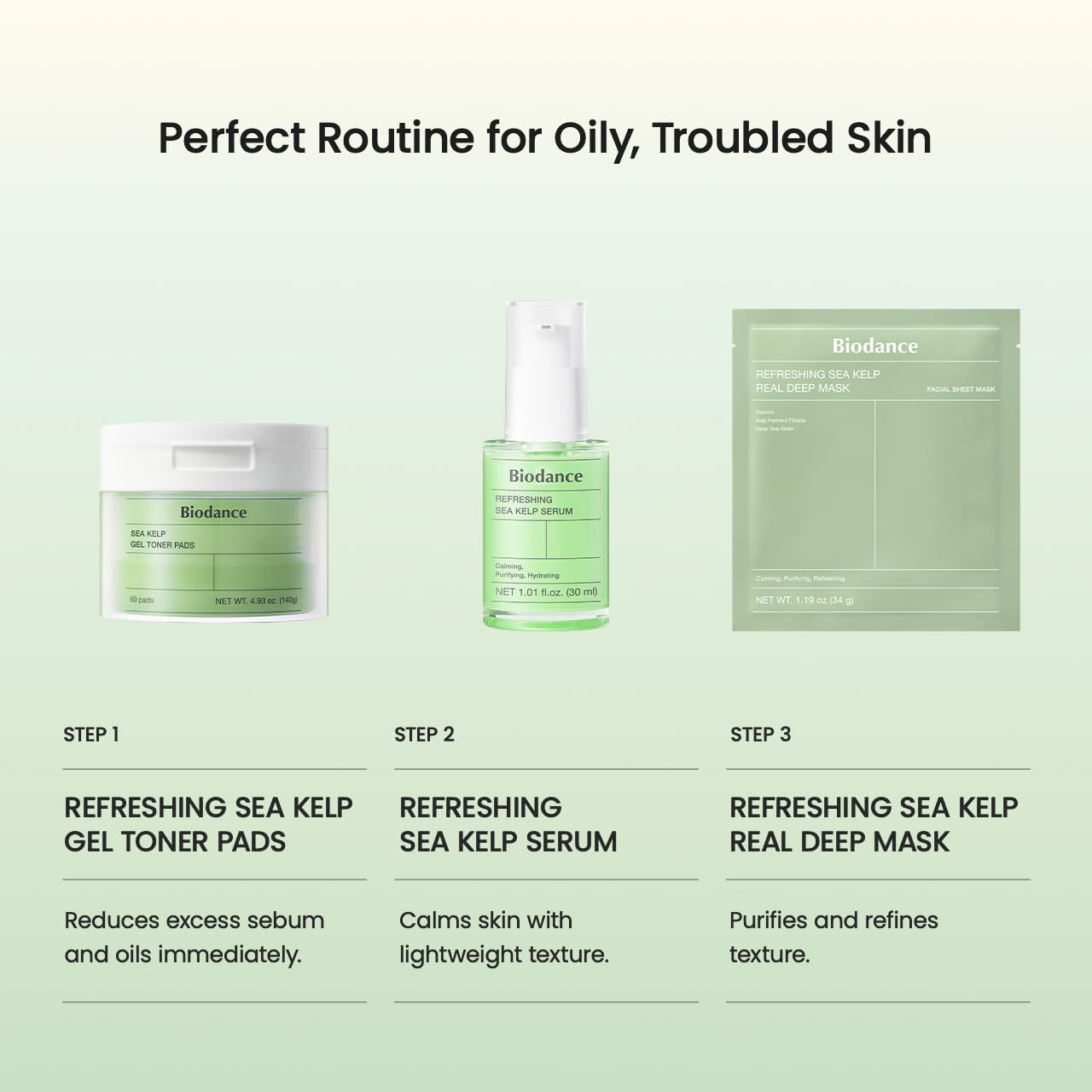 Biodance – Refreshing Sea Kelp Serum 30ml