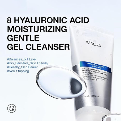 Anua – 8 Hyaluronic Acid Moisturizing Gentle Gel Cleanser 150ml Hover