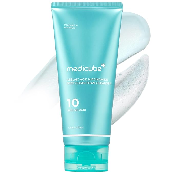 Medicube – Azelic Acid Niacinamide Deep Clean Foam Cleanser 120g
