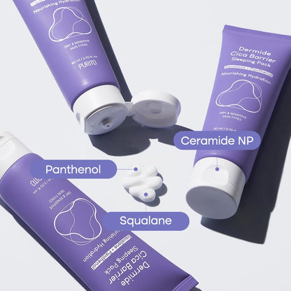 Purito - Dermide Cica Barrier Sleeping Pack 80ml