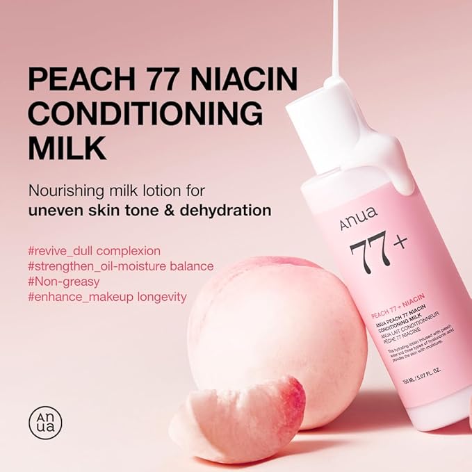 Anua – Peach 77 Niacin Conditioning Milk 150ml