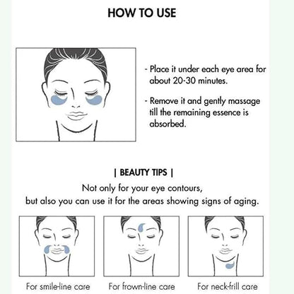 Dr. Ceuracle – Hyal Reyouth Hydrogel Eye Mask 60 EA