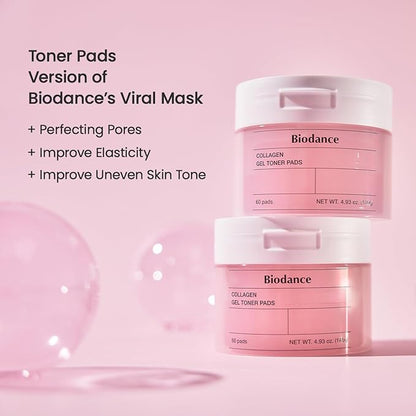 Biodance – Collagen Gel Toner Pad 60