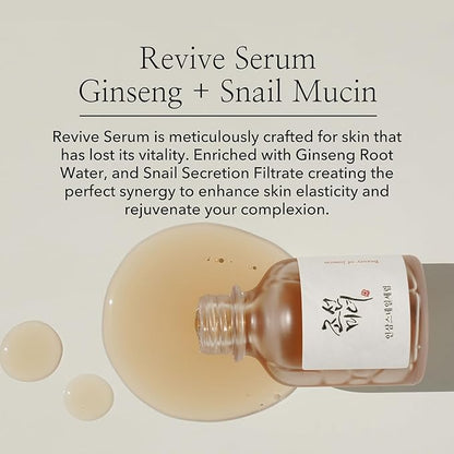 Beauty of Joseon - Repair Serum Ginseng + Snail Mucin 10ml