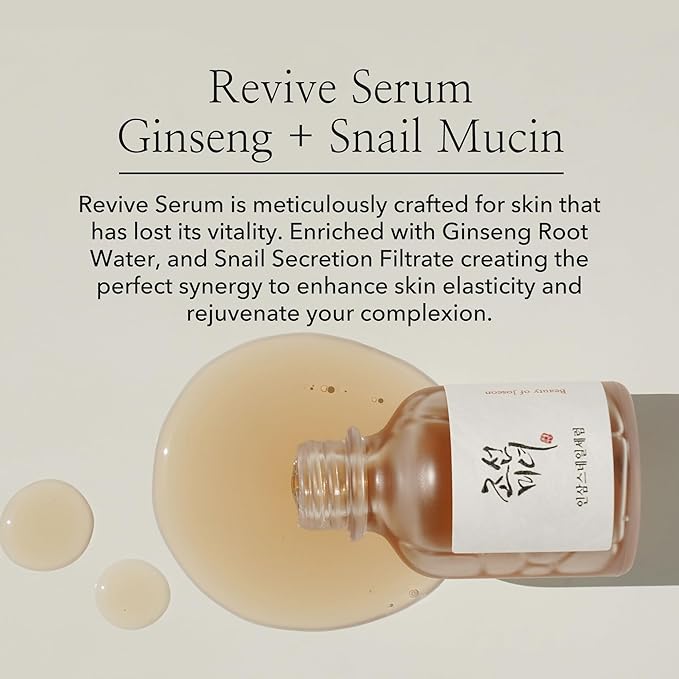 Beauty of Joseon - Repair Serum Ginseng + Snail Mucin 30ml