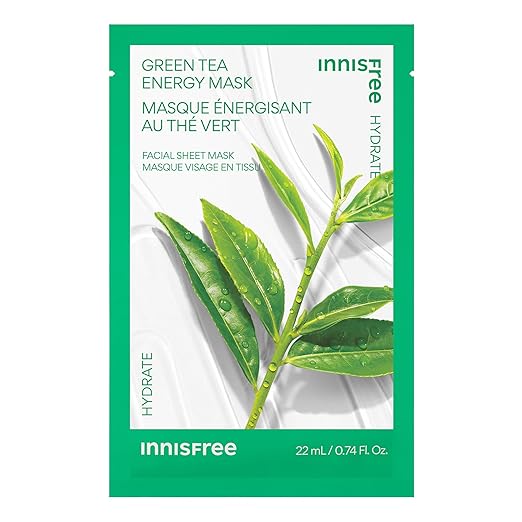 Innisfree – Squeeze Energy Mask Sheet 20ml Green Tea