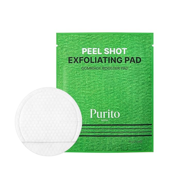 Purito – Peel Shot Exfoliating Pad Gommage Booster Pad 8 Pads