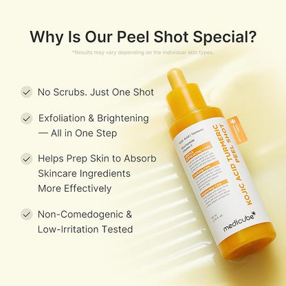 Medicube – Kojic Acid Turmeric Peel Shot 80ml